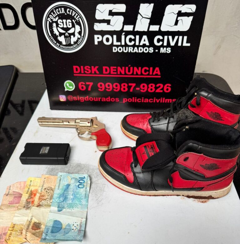 Em Dourados, Polícia Civil prende autor de roubo a residência