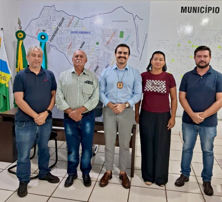 Em Figueirão, Polícia Civil e Prefeitura firmam acordo para instalação da Sala Lilás no município