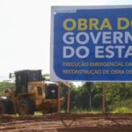 Governo de MS apoia obra emergencial e vai construir nova ponte de concreto sobre Rio do Peixe